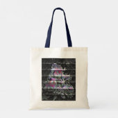 Techno Bouquet Tote Bag Tragetasche (Rückseite)