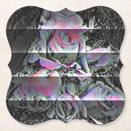 Techno Bouquet Untersetzer (Vorderseite)