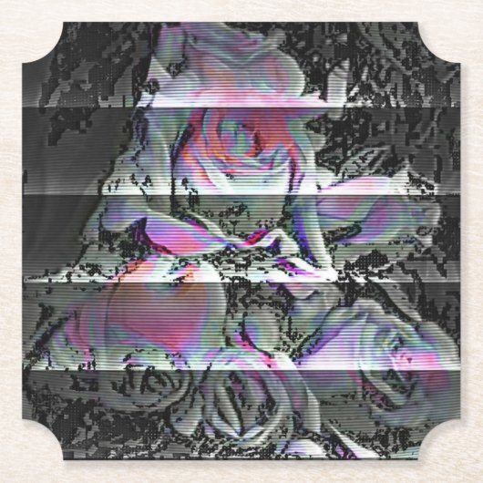 Techno Bouquet Untersetzer (Vorderseite)