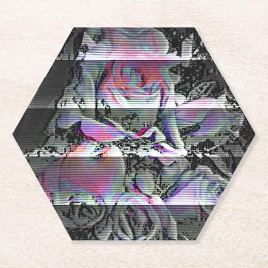 Techno Bouquet Untersetzer (Vorderseite)