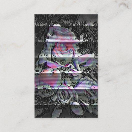 Techno Bouquet Visitenkarte (Vorderseite)