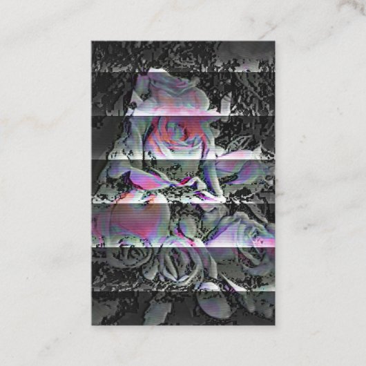 Techno Bouquet Visitenkarte (Vorderseite)