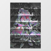 Techno Bouquet Window Clying Fensteraufkleber (Blatt)