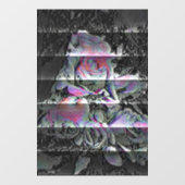 Techno Bouquet Window Clying Fensteraufkleber (Blatt)