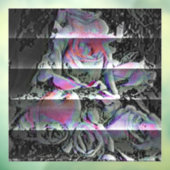 Techno Bouquet Window Clying Fensteraufkleber (Blatt 3)