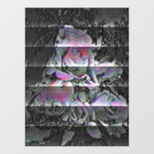 Techno Bouquet Window Clying Fensteraufkleber (Blatt)