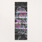 Techno Bouquet Yogamatte (Rückseite)