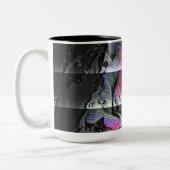 Techno Bouquet Zweifarbige Tasse (Links)