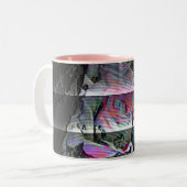 Techno Bouquet Zweifarbige Tasse (Vorderseite Links)