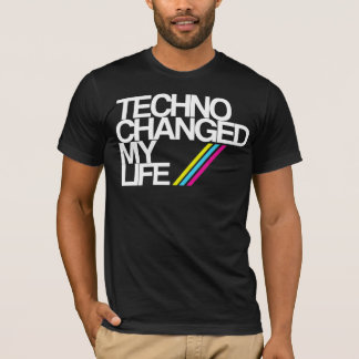 TECHNO CHAGED MEIN LEBEN!!! IM SCHWARZEN JETZT!! T-Shirt