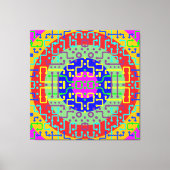 Techno Circus 2 Leinwanddruck (Vorderseite)