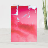 Techno City Feiertagskarte (Rückseite)