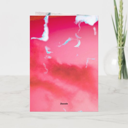 Techno City  Feiertagskarte (Rückseite)