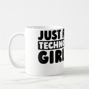Techno Clubbing Raver Electro Rave Nur Ein Techno Kaffeetasse