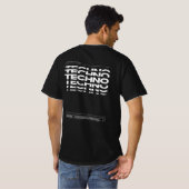 Techno Dance Culture DJ Raving T - Shirt Dark (Schwarz voll)