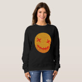Techno Dead Edm Musik Festival Rave Dubstep Sweatshirt (Vorne ganz)
