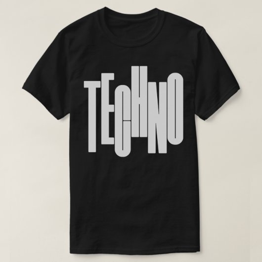 Techno-Design 1 T-Shirt (Design vorne)
