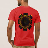 Techno-DJ-T-Shirt T-Shirt (Rückseite)
