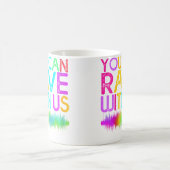Techno Edm Rave Musik Festival Kaffeetasse (Mittel)