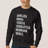 Techno Electronic Dance Music Edm Techno Dj Disk J Sweatshirt (Vorderseite)