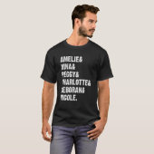 Techno Electronic Dance Music Edm Techno Dj Disk J T-Shirt (Vorne ganz)