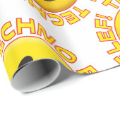 Techno elef geschenkpapier (Rolleneckpunkt)