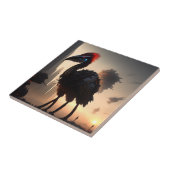 "Techno-Feathers: The Futuristic Emu Robot" Fliese (Seite)