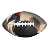 "Techno-Feathers: The Futuristic Emu Robot" Football (Vorderseite)