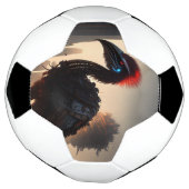 "Techno-Feathers: The Futuristic Emu Robot" Fußball (Gedreht)