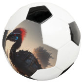 "Techno-Feathers: The Futuristic Emu Robot" Fußball (Dreiviertel)