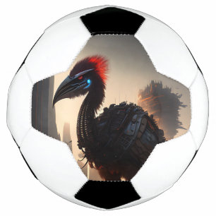 "Techno-Feathers: The Futuristic Emu Robot" Fußball