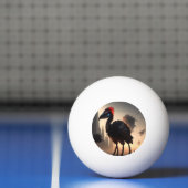 "Techno-Feathers: The Futuristic Emu Robot" Tischtennisball (Netto)
