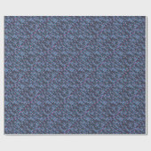 Techno-Fraktal-Tapete Geschenkpapier (Flach)