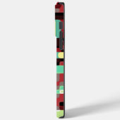 Techno Futurismus 1.0 Case-Mate iPhone Hülle (Rückseite / Links)