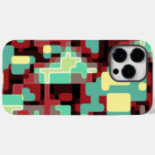 Techno Futurismus 1.0 Case-Mate iPhone Hülle (Rückseite (Horizontal))