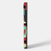 Techno-Futurismus 1.0 iPhone Hülle (Linke Seite)