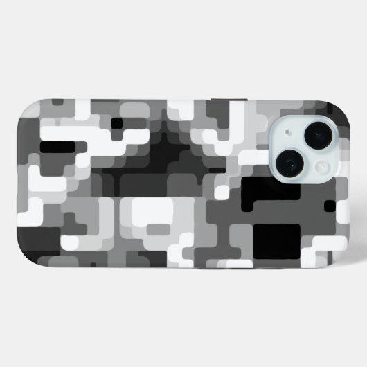 Techno Futurismus 4.0 Case-Mate iPhone Hülle (Rückseite (Horizontal))