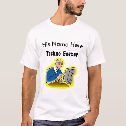 Techno Geezer T-Shirt (Vorderseite)