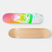 Techno Gorilla Skateboard (Horizontal)