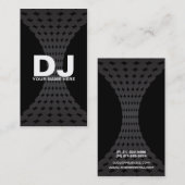 Techno-Gradient-DJ-Geschäftskarten Visitenkarte (Vorne/Hinten)