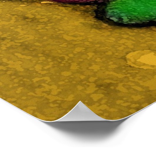 TECHNO HAMBURGER POSTER (Ecke)