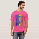 Techno Hardcore Gabber Trance Satan Frenchcore Dru T-Shirt (Vorne ganz)