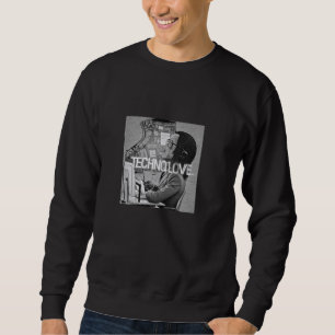 Techno Hoodie Techno T - Shirt Techno Cushion Rave
