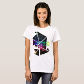 Techno House Urban Electronic Music Sound Club EDM T-Shirt (Vorne ganz)