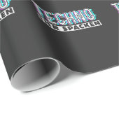 Techno Ihr Spacken Rap EDM Musik Geschenkpapier (Rolleneckpunkt)