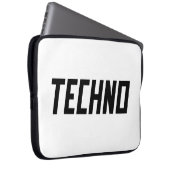 TECHNO LAPTOPSCHUTZHÜLLE (Vorne Rechts)