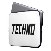 TECHNO LAPTOPSCHUTZHÜLLE (Vorderseite Links)