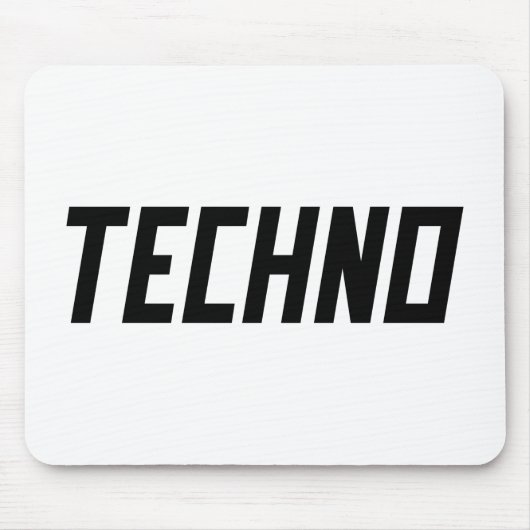 TECHNO MOUSEPAD (Vorne)