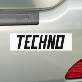 TECHNO Music Autoaufkleber (Auf Auto)