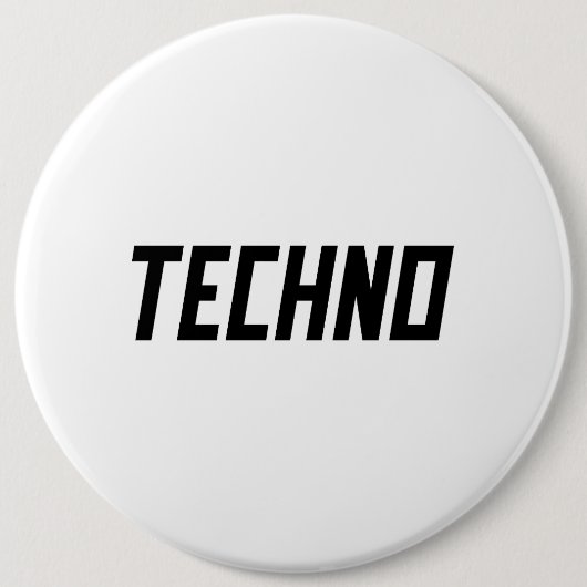 TECHNO Music Button (Vorderseite)